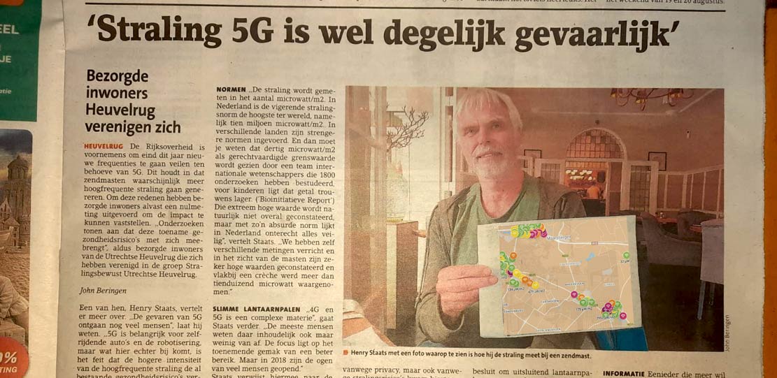 Interview met Henry Staats in de Stichtse Courant
